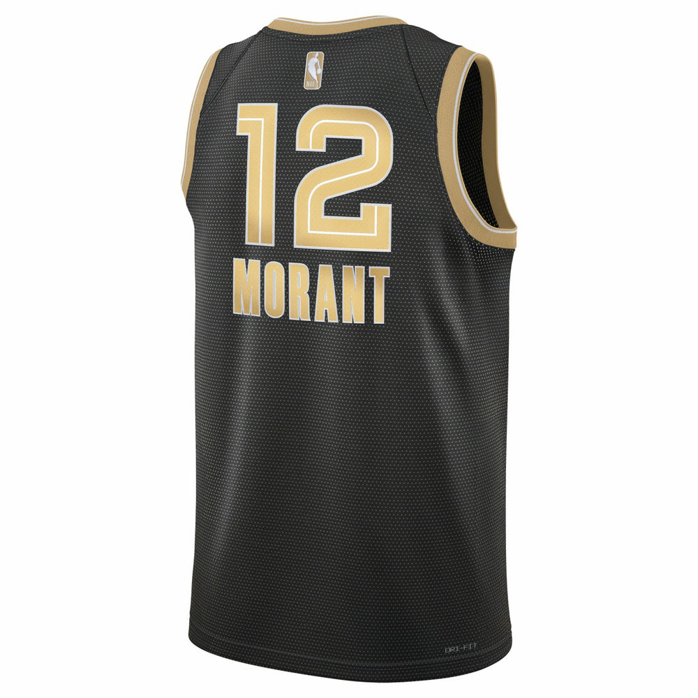 Nike Ja Morant Memphis Grizzlies Unisex Select Series Swingman Jersey - Black