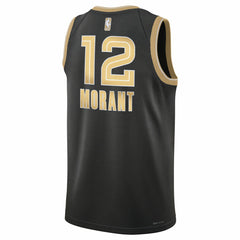 Nike Ja Morant Memphis Grizzlies Unisex Select Series Swingman Jersey - Black
