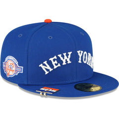 Royal New York Yankees New Era City Flag 59FIFTY Fitted Hat
