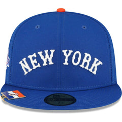 Royal New York Yankees New Era City Flag 59FIFTY Fitted Hat