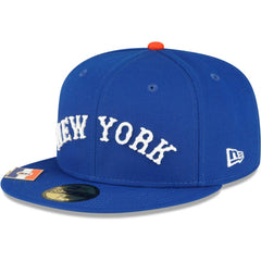 Royal New York Yankees New Era City Flag 59FIFTY Fitted Hat