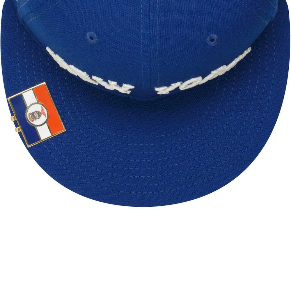 Royal New York Yankees New Era City Flag 59FIFTY Fitted Hat