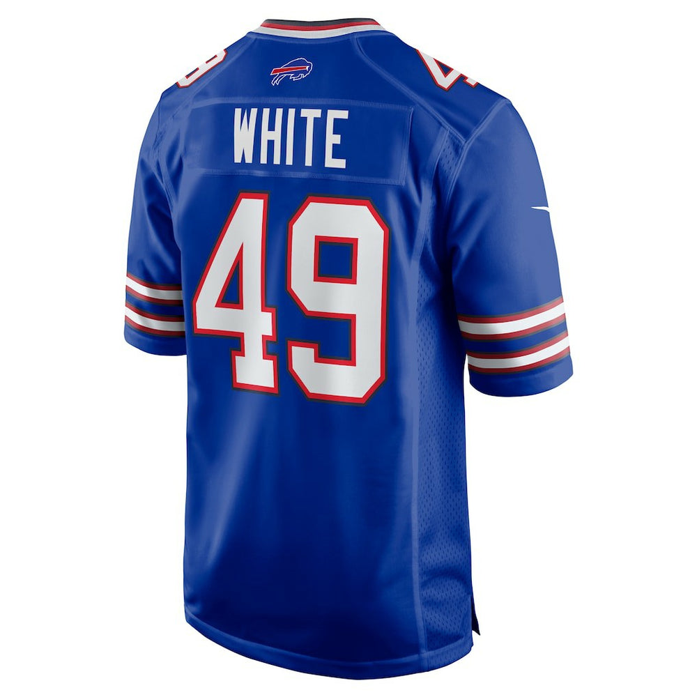 DaShaun White  Team Game Jersey - Buffalo Bills Jerseys