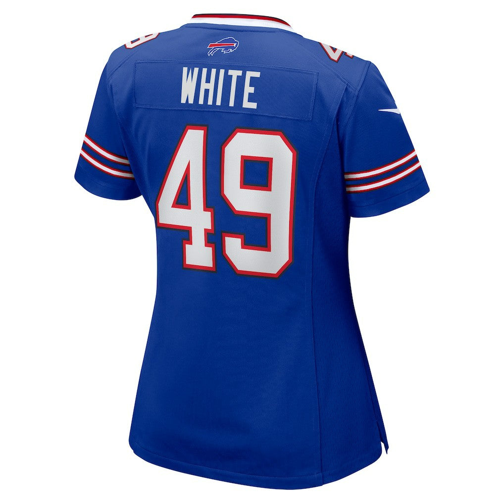 DaShaun White  Women's Team Game Jersey - Buffalo Bills Jerseys