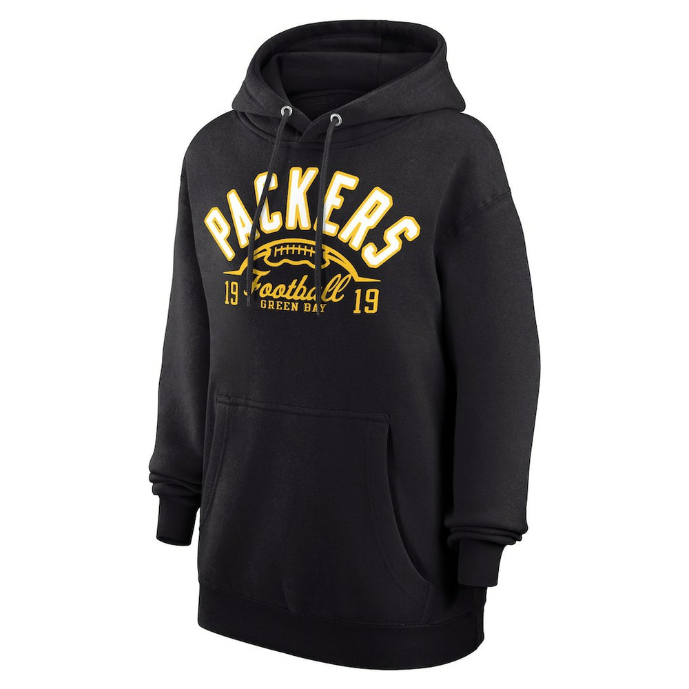 Starter Unisex Half Ball Team Fleece Pullover Hoodie - Green Bay Packers Hoodies