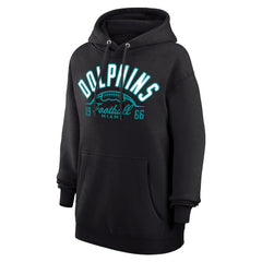 Starter Unisex Half Ball Team Fleece Pullover Hoodie - Miami Dolphins Hoodies