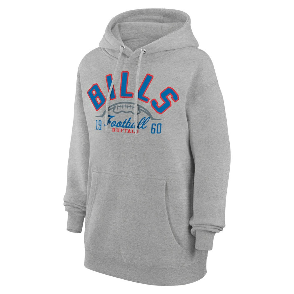 Starter Unisex Half Ball Team Fleece Pullover Hoodie - Buffalo Bills Hoodies
