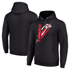 Starter Unisex Color Scratch Fleece Pullover Hoodie - Kansas City Chiefs Hoodies