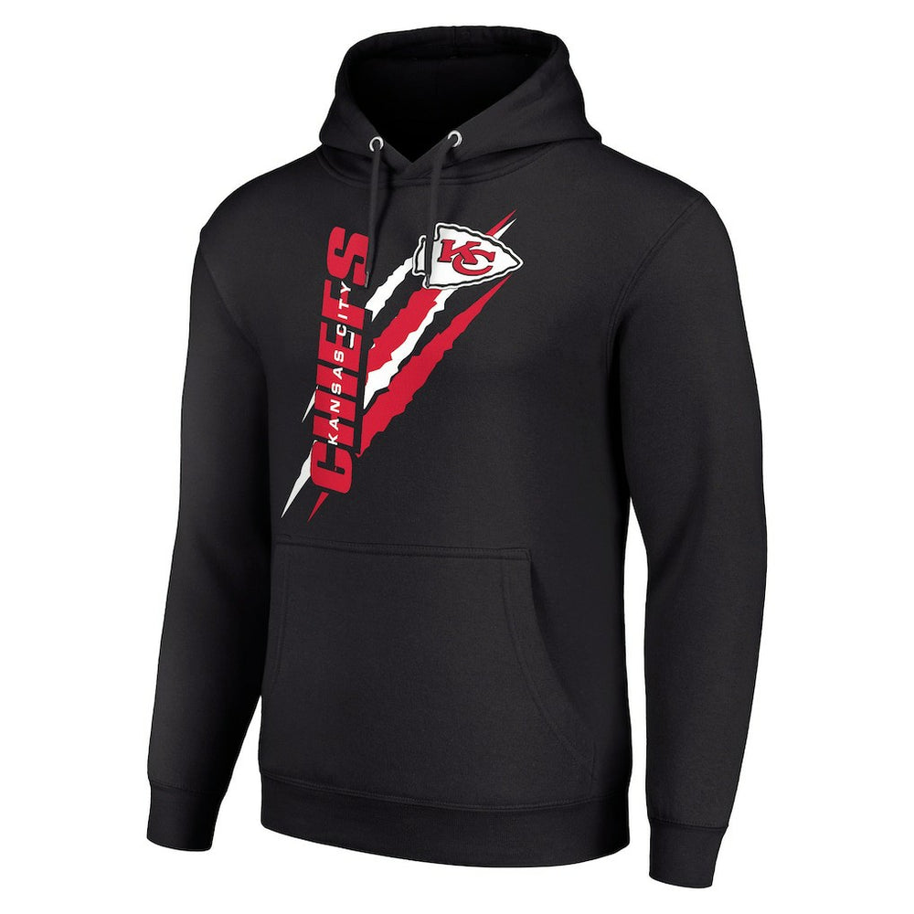 Starter Unisex Color Scratch Fleece Pullover Hoodie - Kansas City Chiefs Hoodies