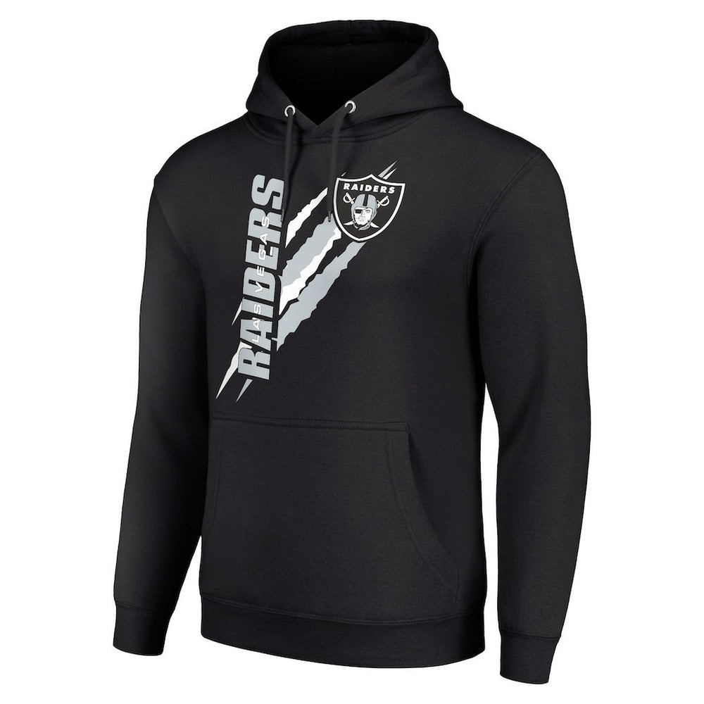 Starter Unisex Color Scratch Fleece Pullover Hoodie - Las Vegas Raiders Hoodies