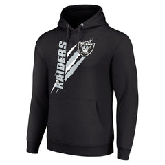 Starter Unisex Color Scratch Fleece Pullover Hoodie - Las Vegas Raiders Hoodies