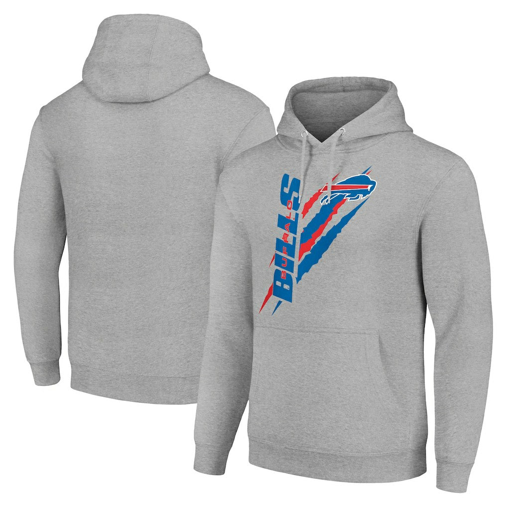 Starter Unisex Color Scratch Fleece Pullover Hoodie - Buffalo Bills Hoodies