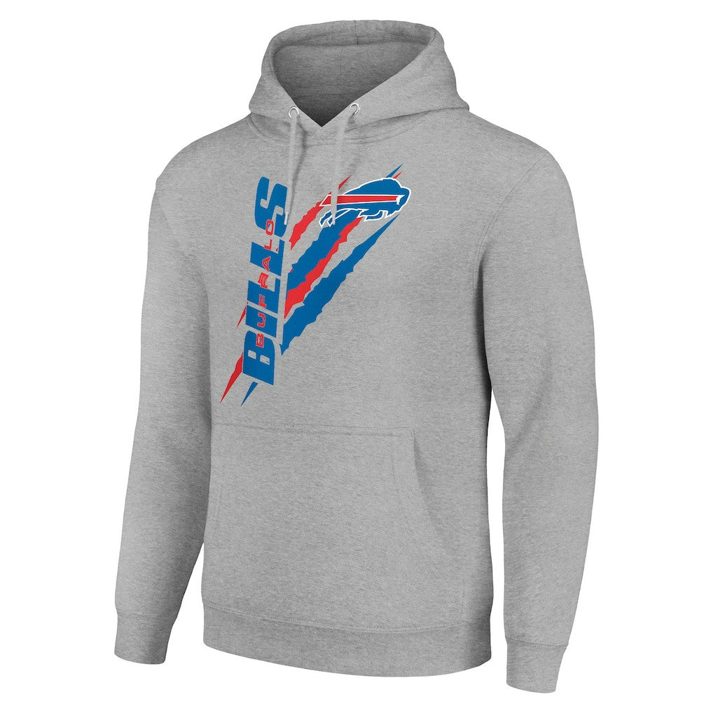Starter Unisex Color Scratch Fleece Pullover Hoodie - Buffalo Bills Hoodies