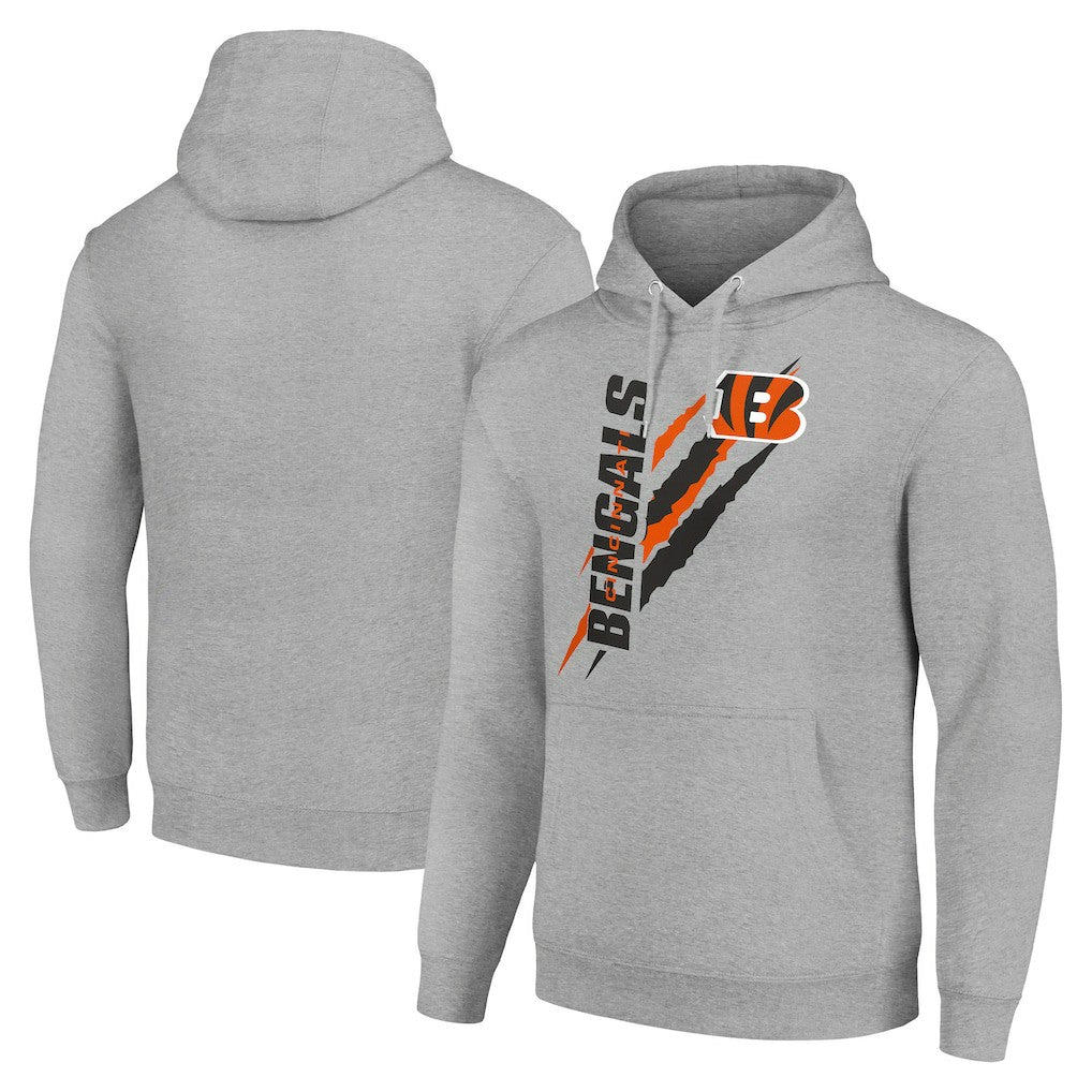 Starter Unisex Color Scratch Fleece Pullover Hoodie - Cincinnati Bengals Hoodies