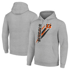 Starter Unisex Color Scratch Fleece Pullover Hoodie - Cincinnati Bengals Hoodies