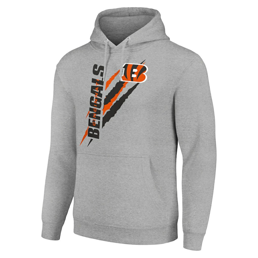 Starter Unisex Color Scratch Fleece Pullover Hoodie - Cincinnati Bengals Hoodies