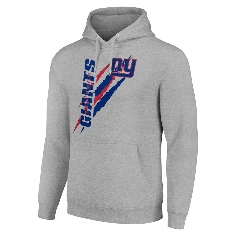 Starter Unisex Color Scratch Fleece Pullover Hoodie - New York Giants Hoodies