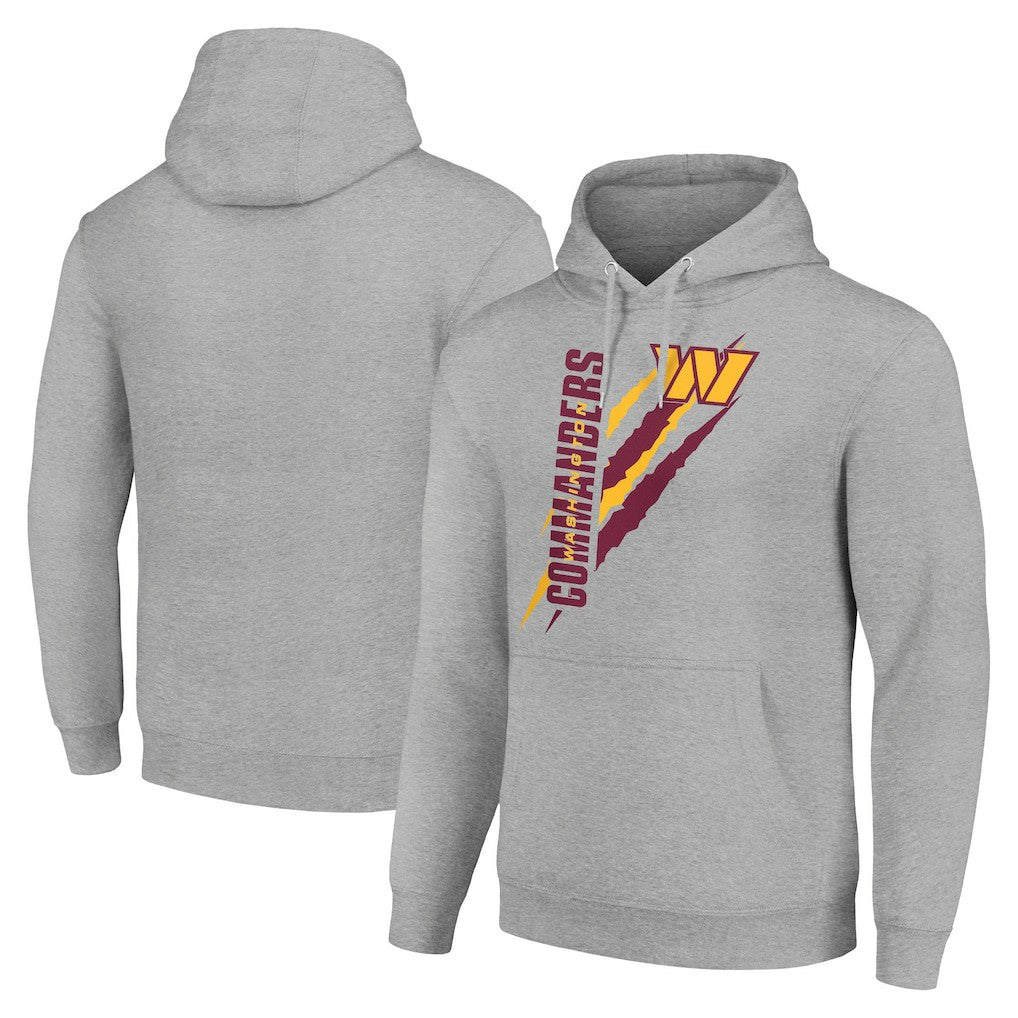 Starter Unisex Color Scratch Fleece Pullover Hoodie - Washington Commanders Hoodies