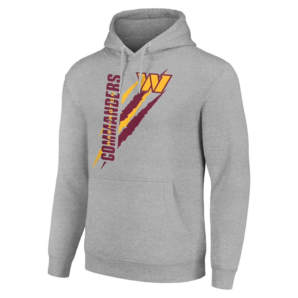 Starter Unisex Color Scratch Fleece Pullover Hoodie - Washington Commanders Hoodies