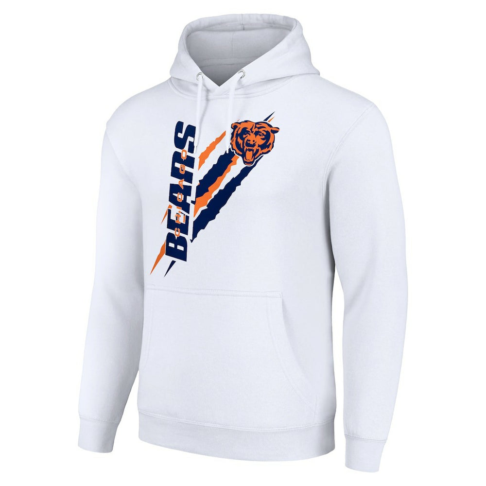 Starter Unisex Color Scratch Fleece Pullover Hoodie - Chicago Bears Hoodies