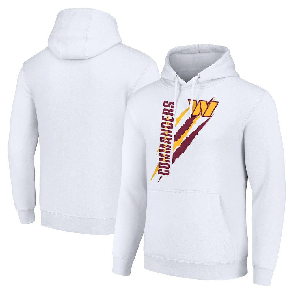 Starter Unisex Color Scratch Fleece Pullover Hoodie - Washington Commanders Hoodies
