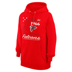 Starter Unisex Arch Team Fleece Pullover Hoodie - Atlanta Falcons Hoodies