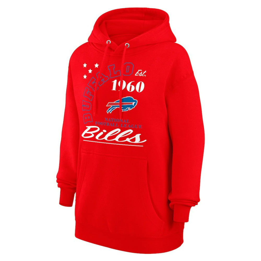 Starter Unisex Arch Team Fleece Pullover Hoodie - Buffalo Bills Hoodies