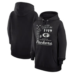 Starter Unisex Arch Team Fleece Pullover Hoodie - Green Bay Packers Hoodies