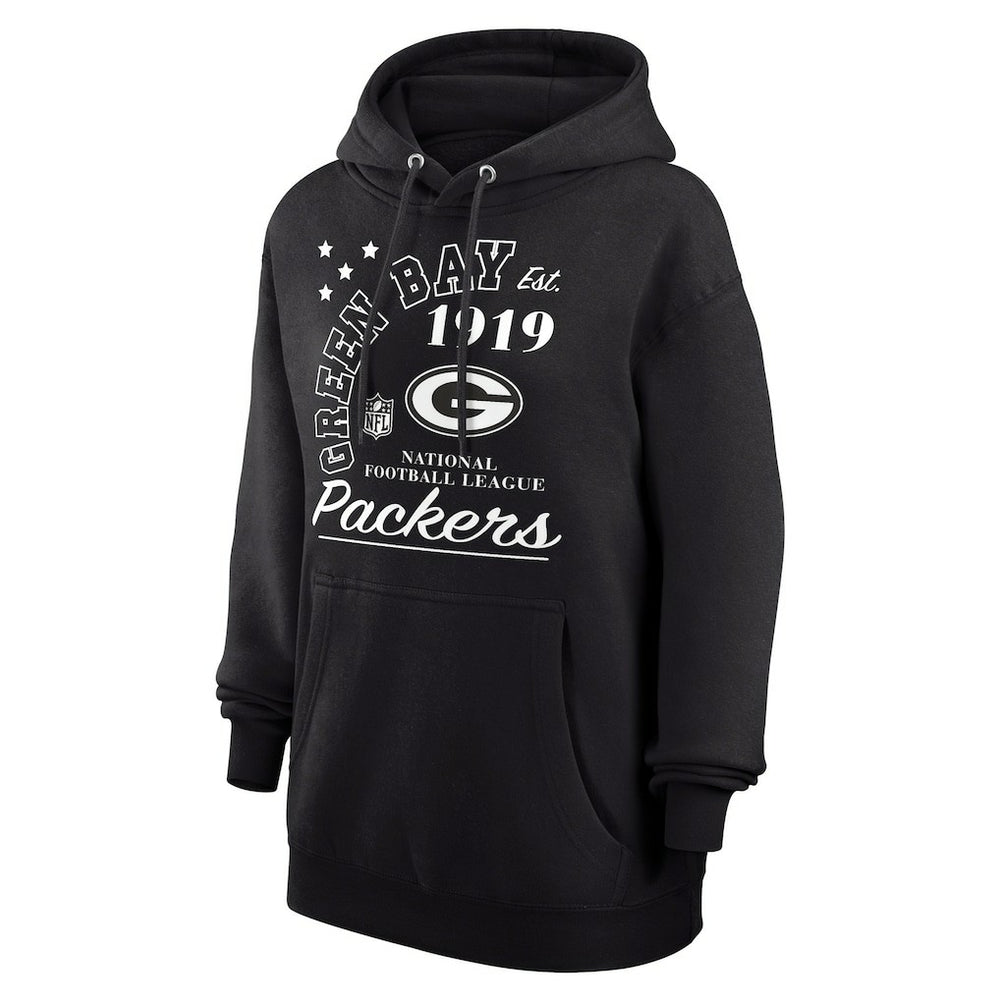 Starter Unisex Arch Team Fleece Pullover Hoodie - Green Bay Packers Hoodies