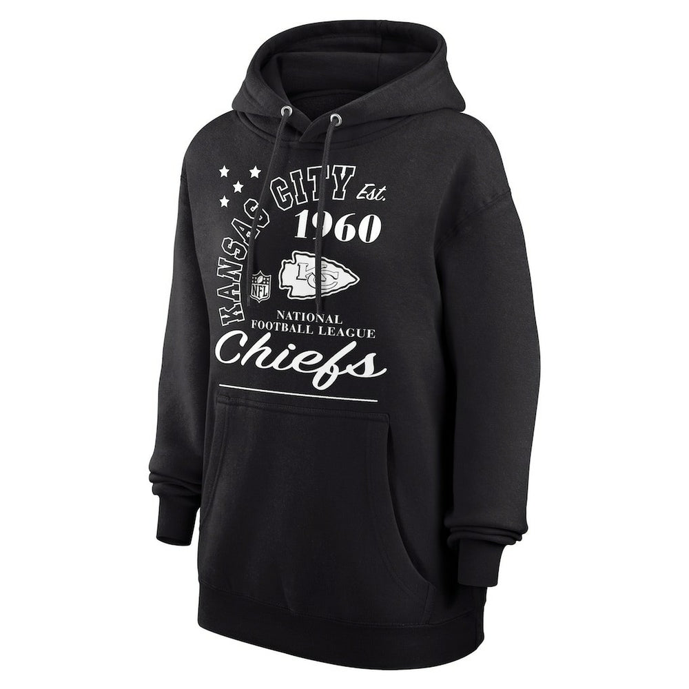 Starter Unisex Arch Team Fleece Pullover Hoodie - Kansas City Chiefs Hoodies