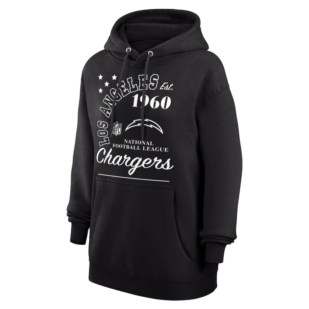 Starter Unisex Arch Team Fleece Pullover Hoodie - Los Angeles Chargers Hoodies