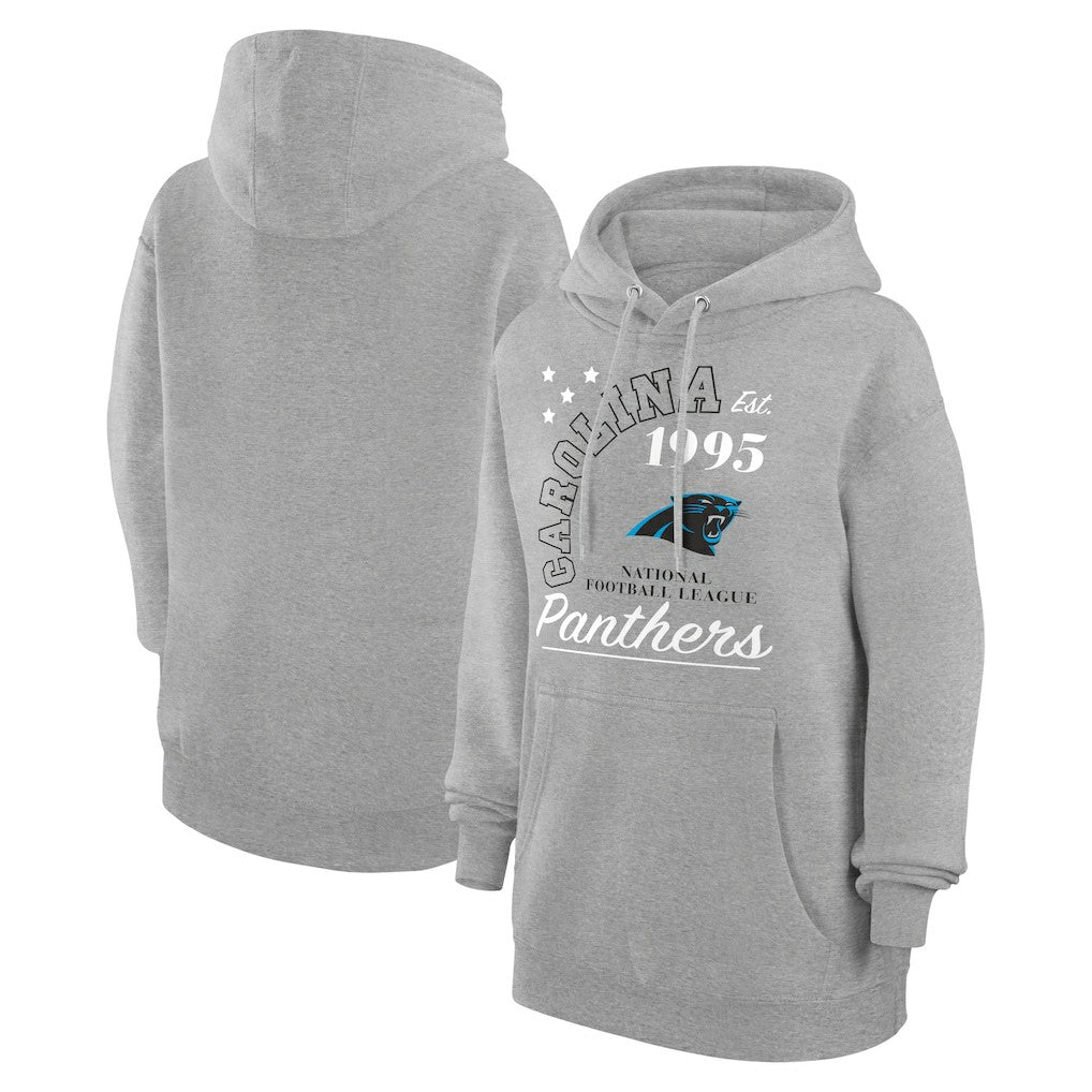 Starter Unisex Arch Team Fleece Pullover Hoodie - Carolina Panthers Hoodies