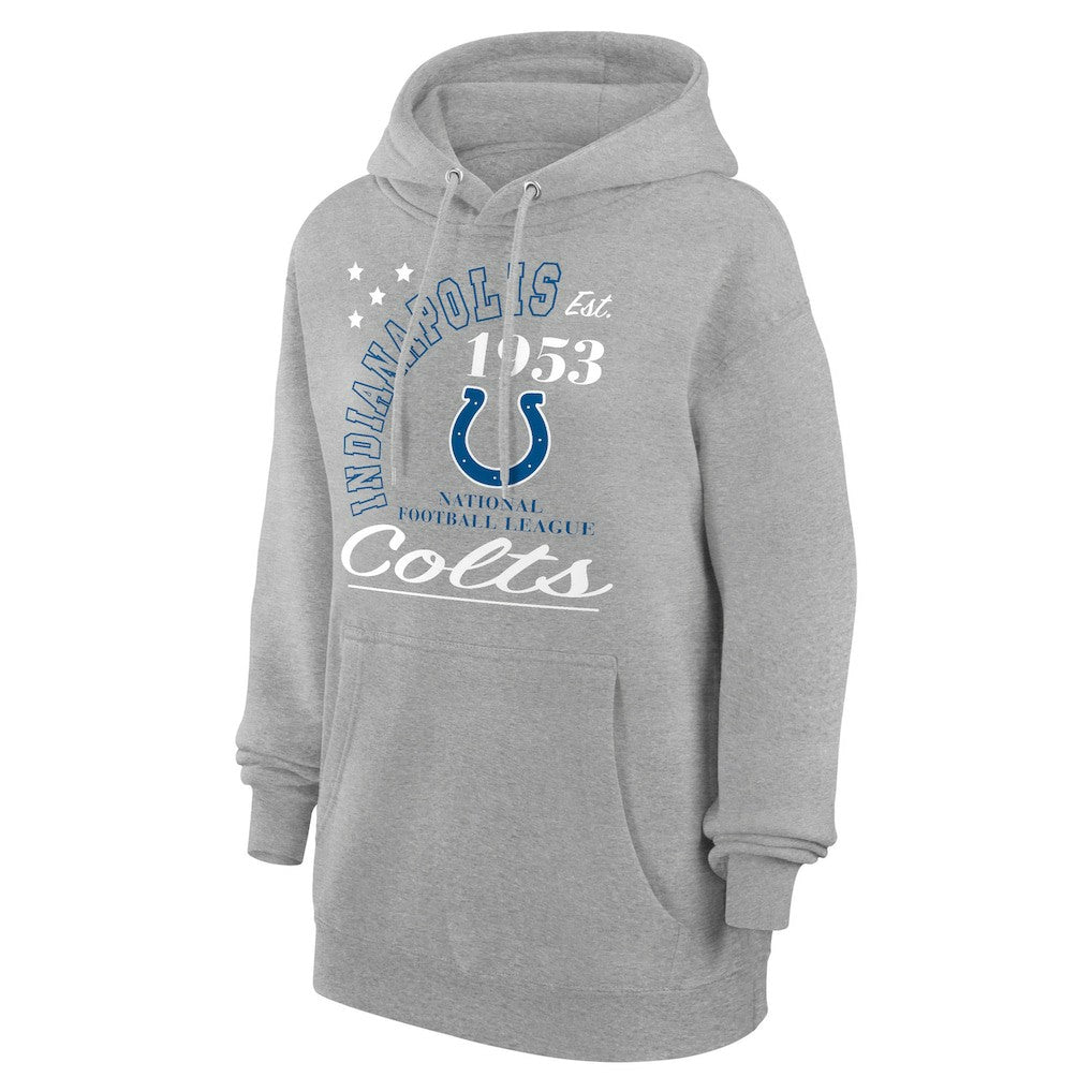 Starter Unisex Arch Team Fleece Pullover Hoodie - Indianapolis Colts Hoodies