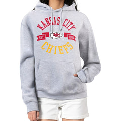 G-III 4Her by Carl Banks Women's City Graphic Team Fleece Pullover Hoodie - Kansas City Chiefs Hoodies