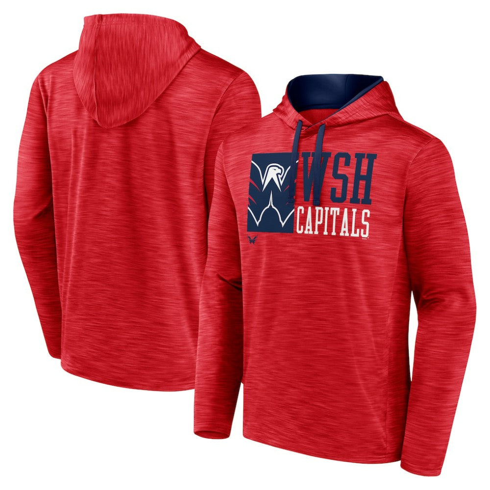 NHL Washington Capitals Fanatics Never Quit Pullover Hoodie