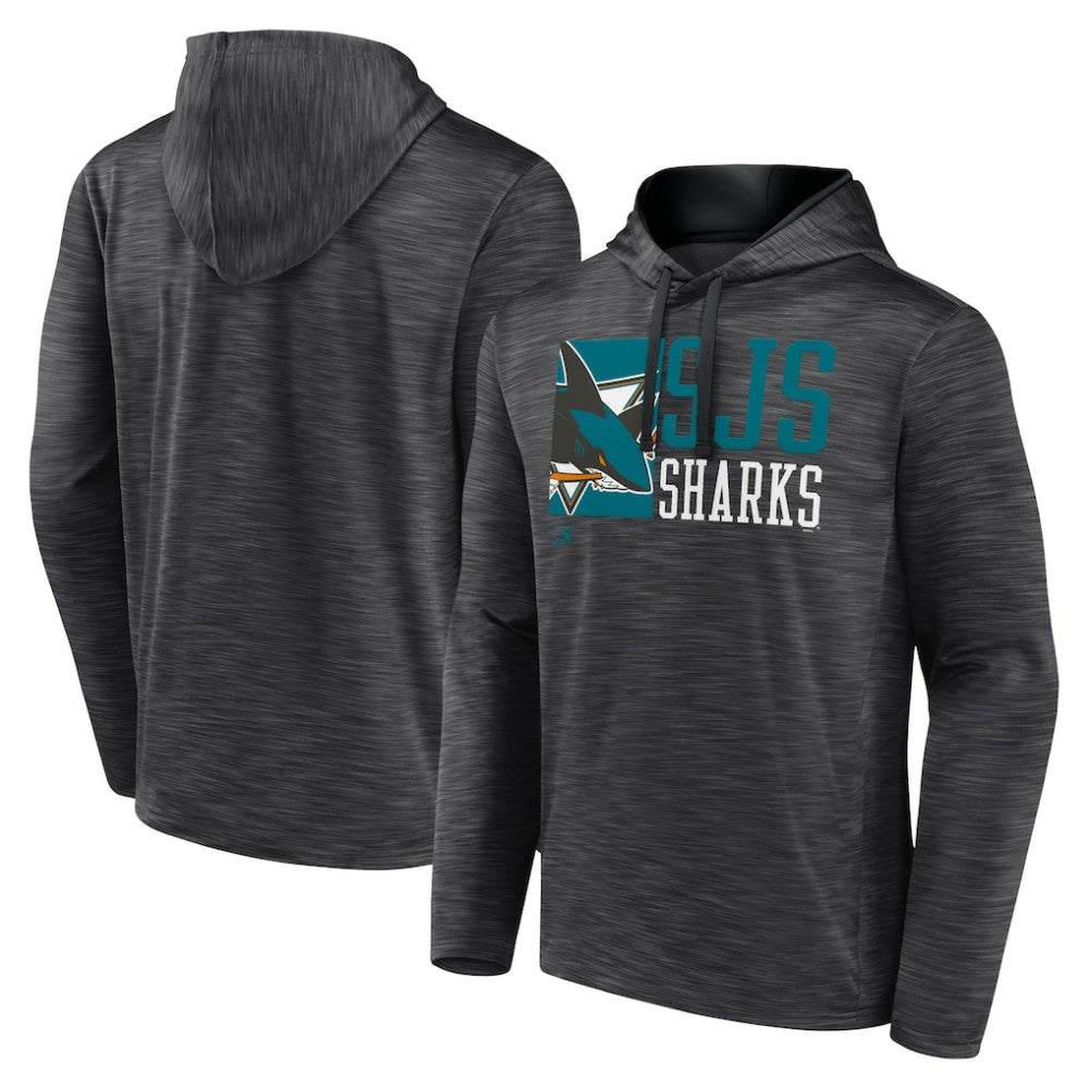 NHL San Jose Sharks Fanatics Never Quit Pullover Hoodie