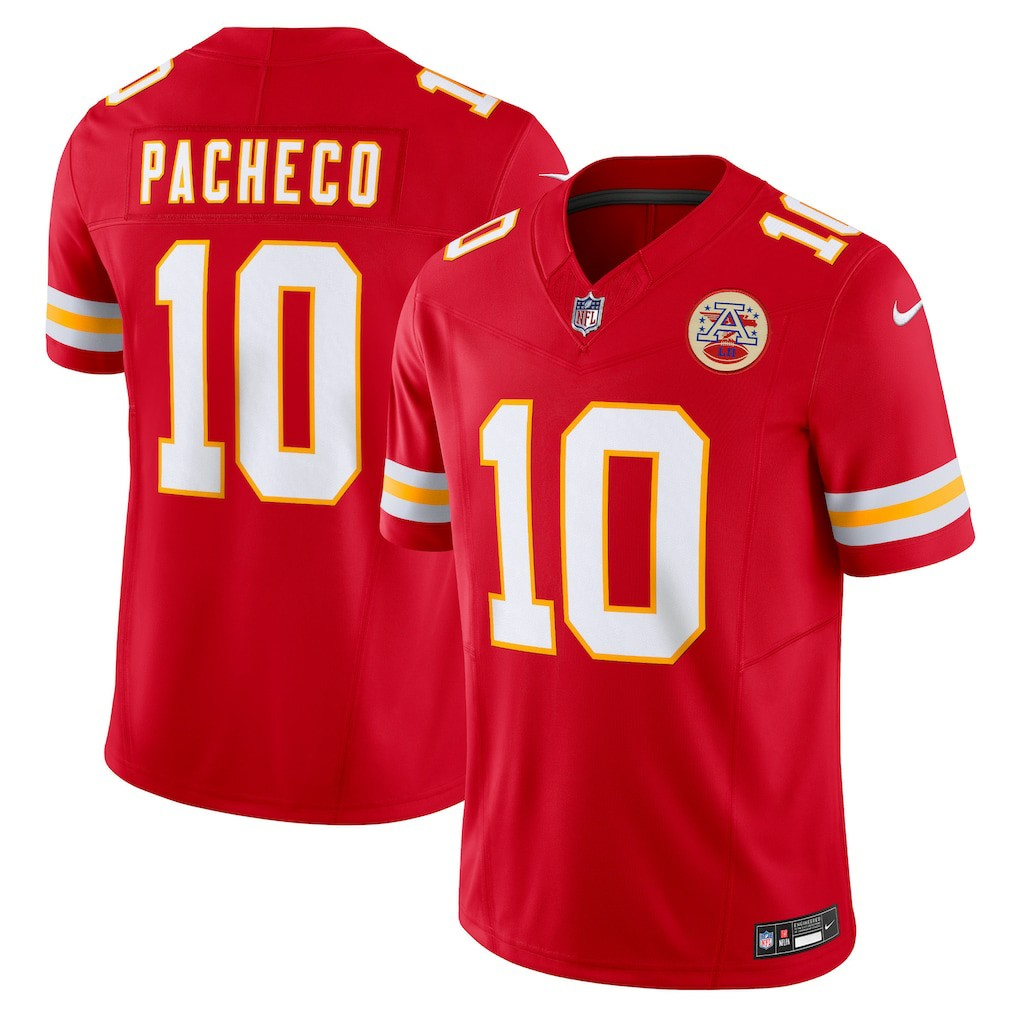 Isiah Pacheco  Vapor F.U.S.E. Limited Jersey - Kansas City Chiefs Jerseys