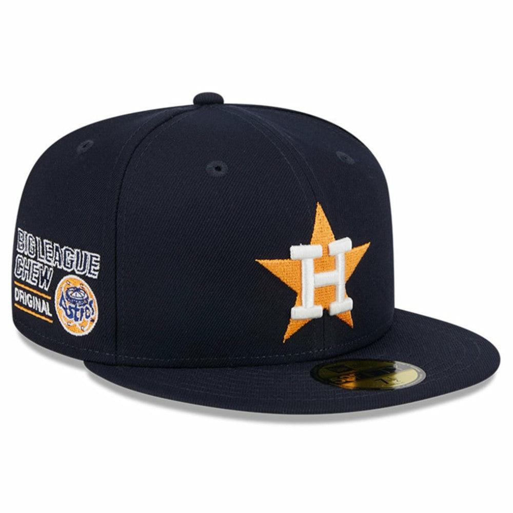 Navy Houston Astros New Era Big League Chew Team 59FIFTY Fitted Hat