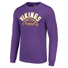 Starter Half Ball Team Long Sleeve T-Shirt - Minnesota Vikings T-shirts