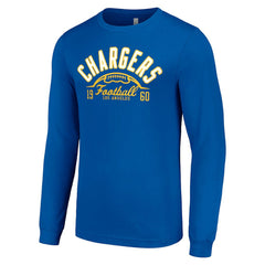 Starter Half Ball Team Long Sleeve T-Shirt - Los Angeles Chargers T-shirts