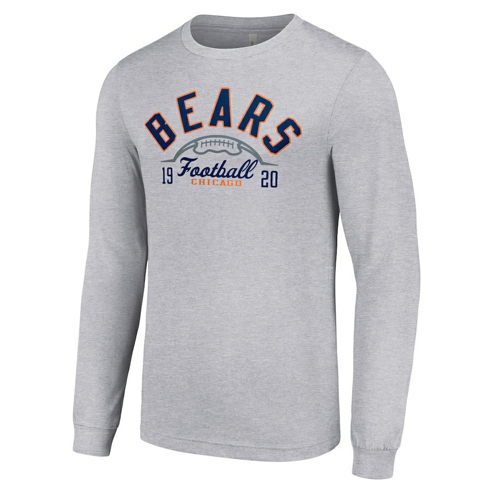 Starter Half Ball Team Long Sleeve T-Shirt - Chicago Bears T-shirts