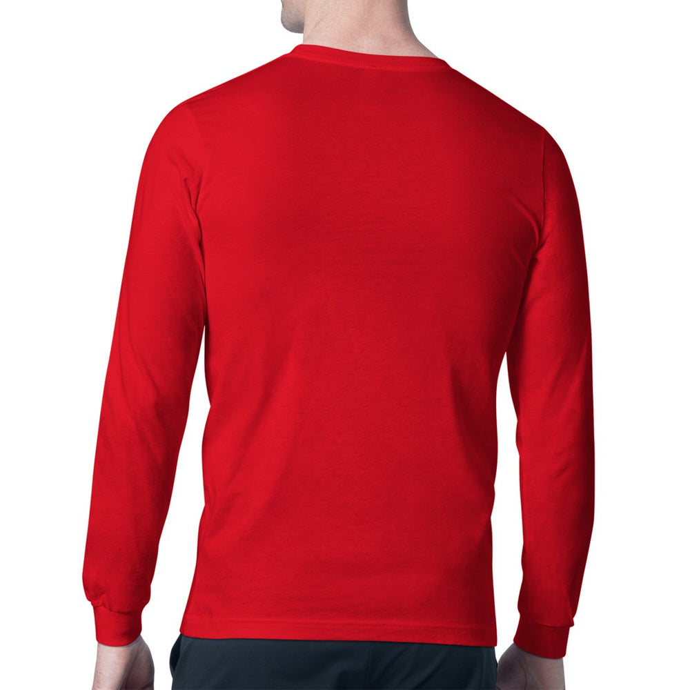 Starter Color Scratch Long Sleeve T-Shirt - Houston Texans T-shirts