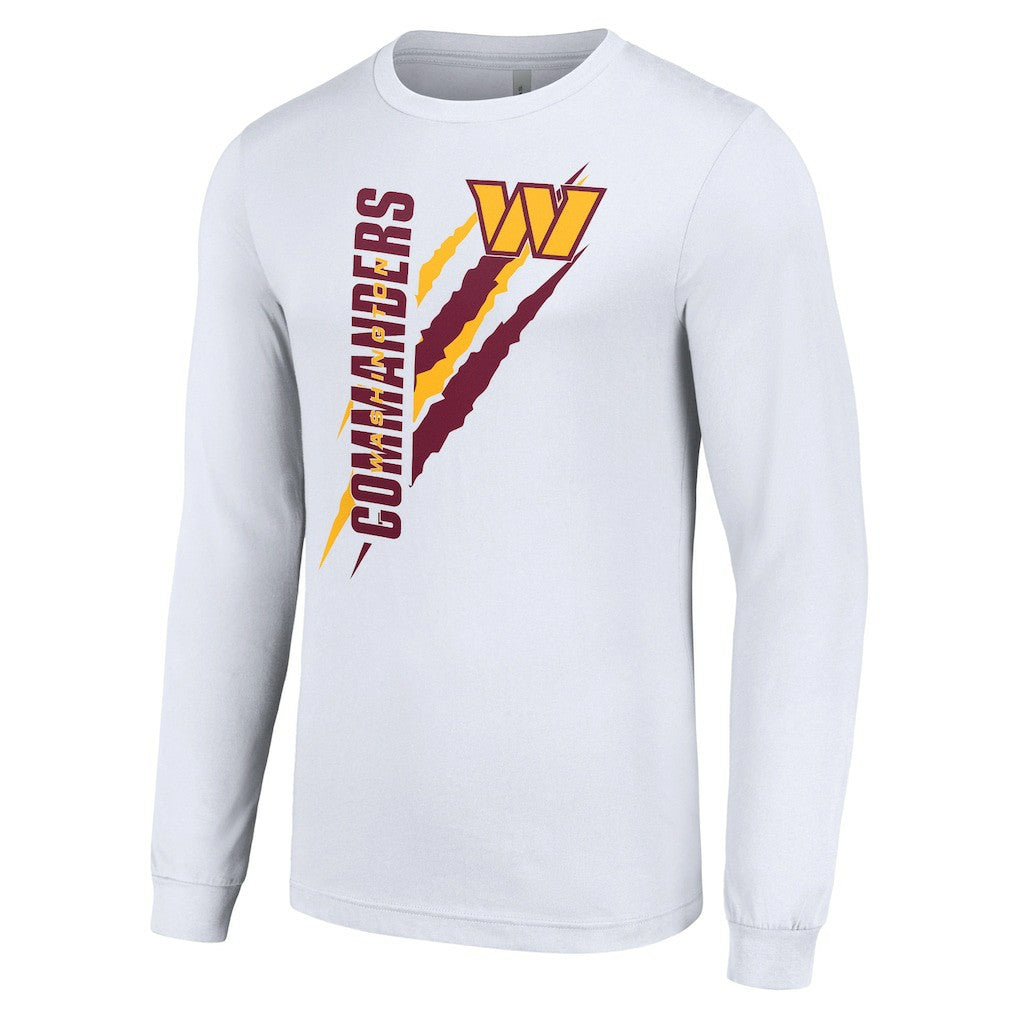 Starter Color Scratch Long Sleeve T-Shirt - Washington Commanders T-shirts