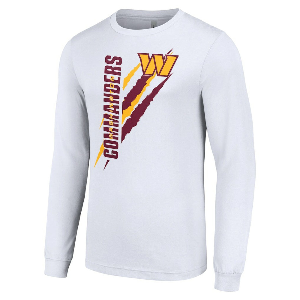 Starter Color Scratch Long Sleeve T-Shirt - Washington Commanders T-shirts