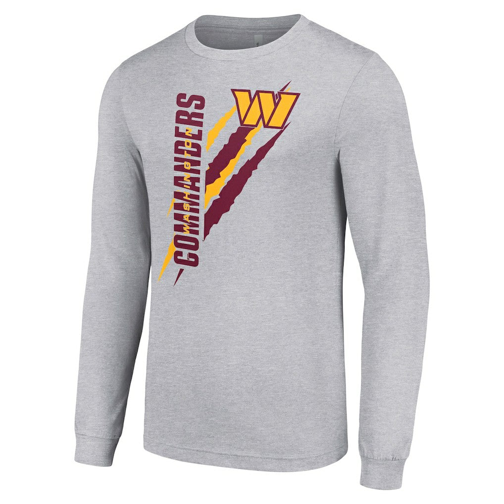 Starter Color Scratch Long Sleeve T-Shirt - Washington Commanders T-shirts