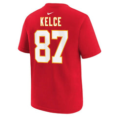 Travis Kelce  Preschool Player Name & Number T-Shirt - Kansas City Chiefs T-shirts