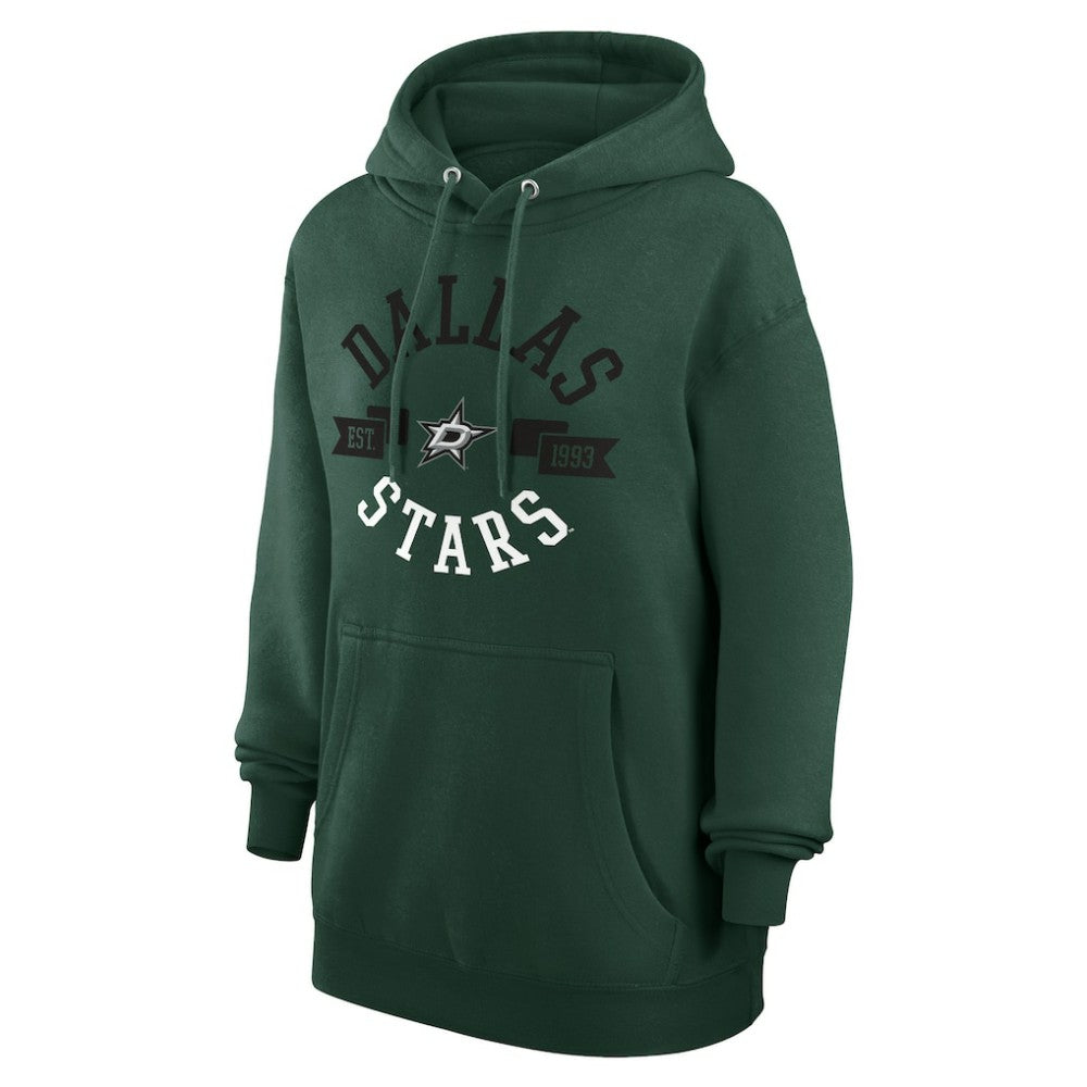 NHL Dallas Stars G-III 4Her by Carl Banks Women's City Graphic Fleece Pullover Hoodie