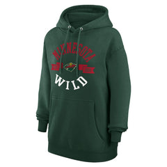 NHL Minnesota Wild G-III 4Her by Carl Banks Women's City Graphic Fleece Pullover Hoodie