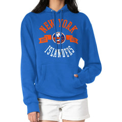 NHL New York Islanders G-III 4Her by Carl Banks Women's City Graphic Fleece Pullover Hoodie