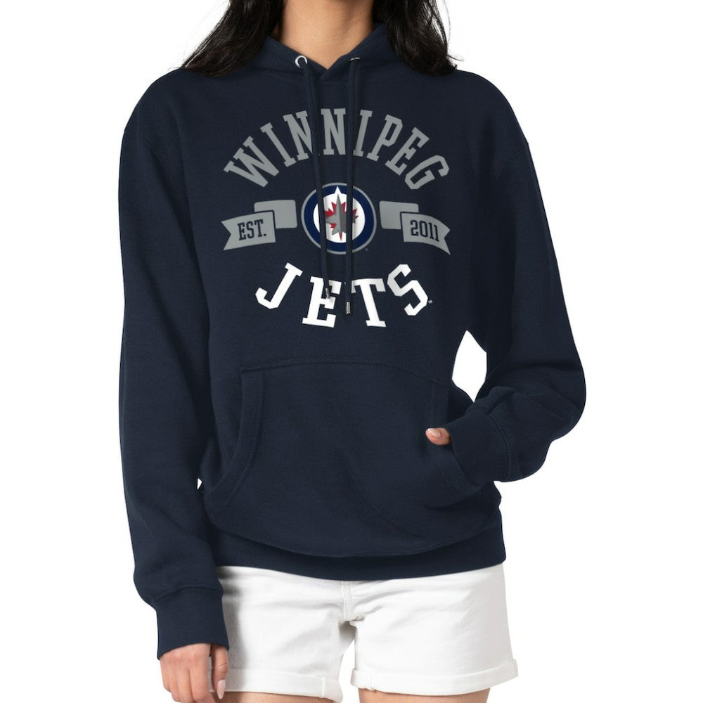 NHL Winnipeg Jets G-III 4Her by Carl Banks Women's City Graphic Fleece Pullover Hoodie